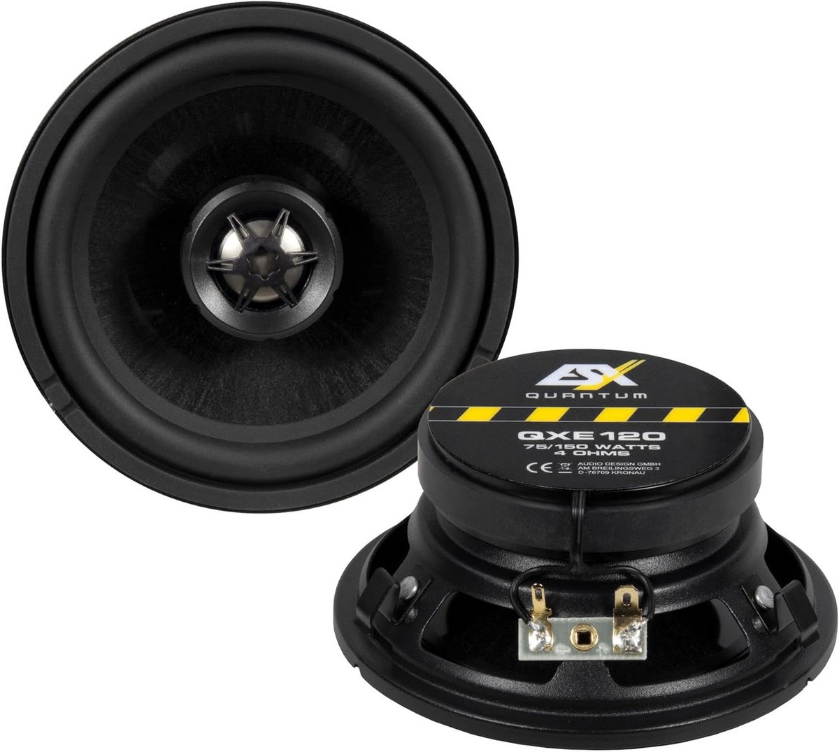 12 cm Coaxiale Autofspeakers Geschikt voor Mercedes Benz W124