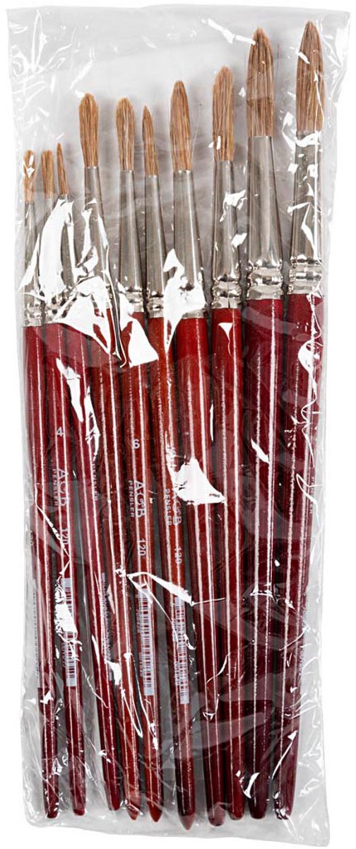 Creativ Company CC Aquarelpenselen 10 stuks