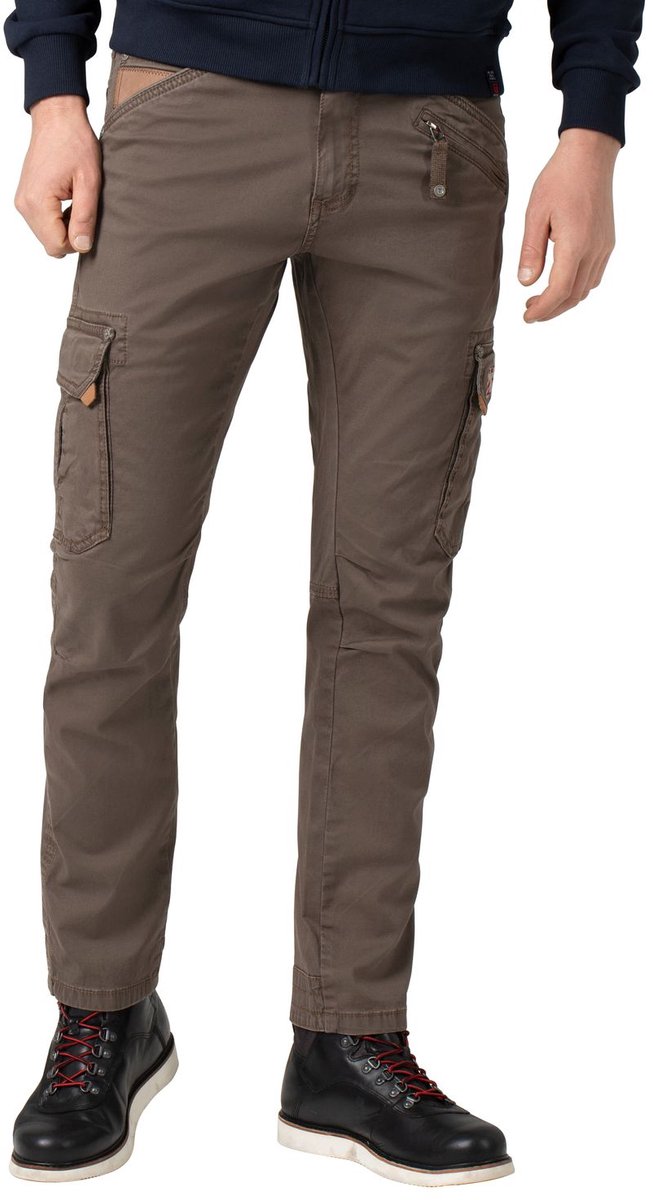 TIMEZONE Heren Cargo Broek regular/straight Grijs 32W / 30L Volwassenen