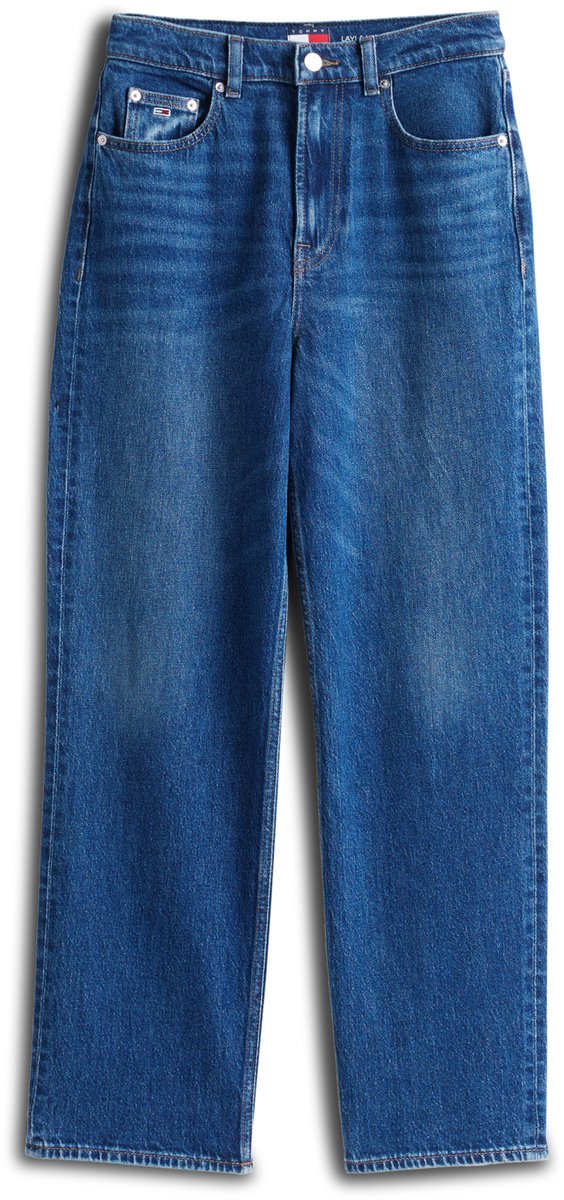 Tommy Jeans Layla Hr Slim Str Bi0152 Dw0dw20054 1bk Dark Dames Blauw
