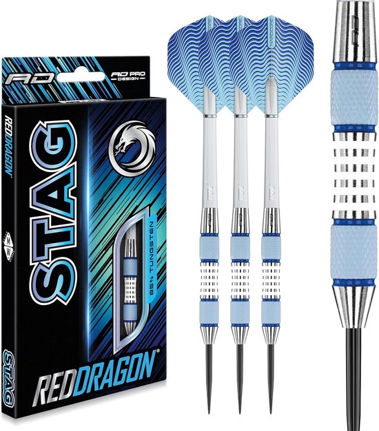 RED DRAGON Razor Edge Extreme 24 Gram Professionele Tungsten dartset met flights en stelen