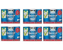 Thetford Aqua Soft Promo Sixpack Camping Toiletpapier - Set van 6 pakken (36 rollen totaal) -…