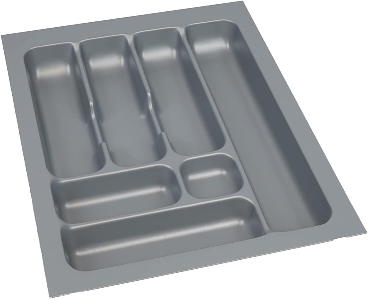 Bestekbak - Lade Organizer - Keuken Lade - Op Maat Te Maken - 49 cm Breed - Grijs