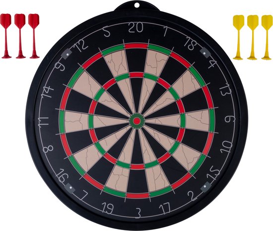 Dubbelzijdig Magnetisch Dartbord met 6 Pijlen – Veilig Dartspel voor Kinderen - Twee-in-één - Engelhart van Engelhart — afbeelding 3