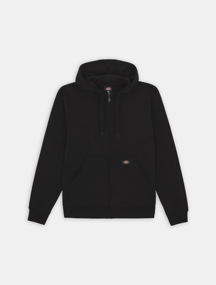 Dickies Midweight Full Zip Fleece Hoodie Regular DK0A4XTO -M Zwart