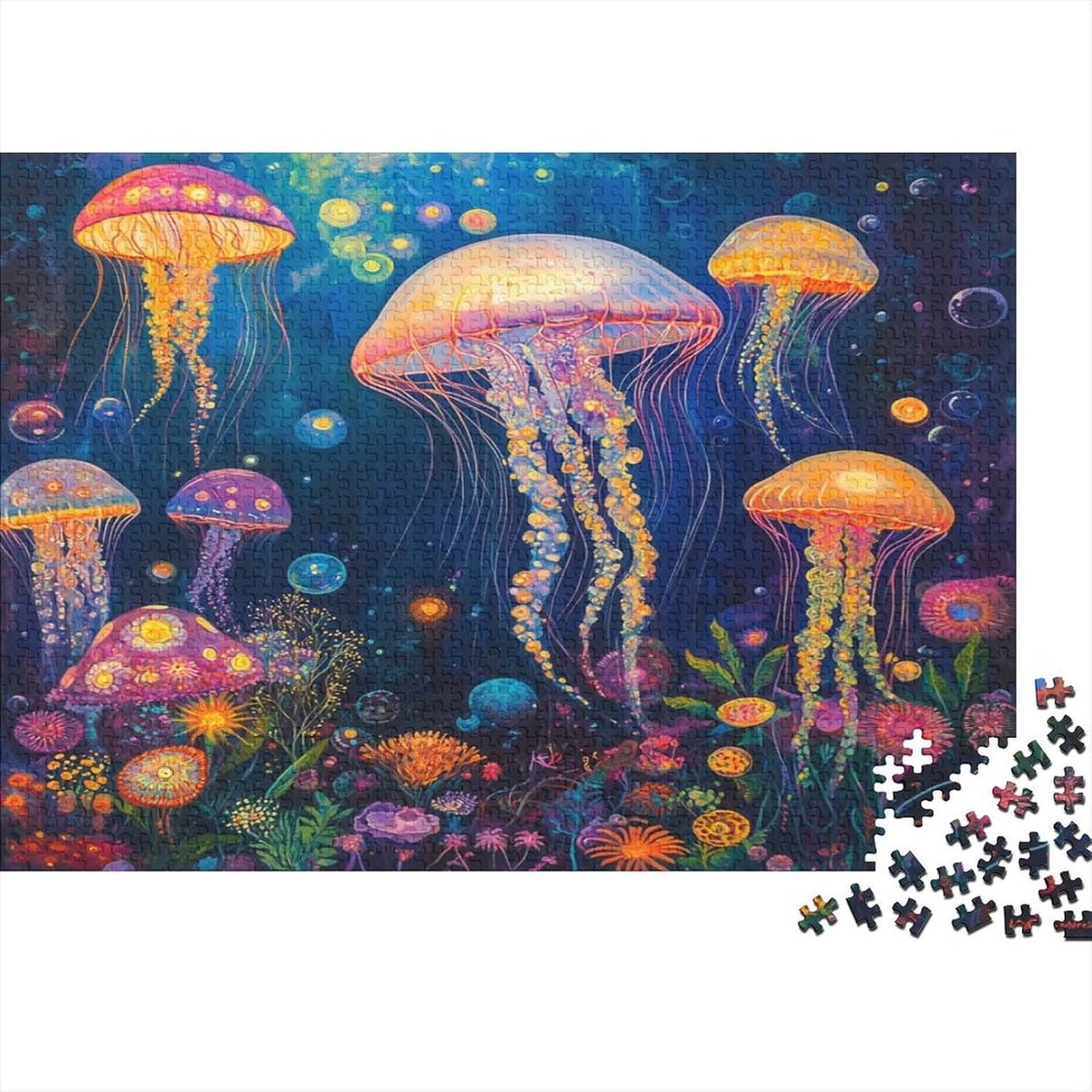 Volwassen Puzzel - Legpuzzel Vloer - Ontspanning Thuis - Gerecycled Karton - 75 x 50 cm - Stijl-6