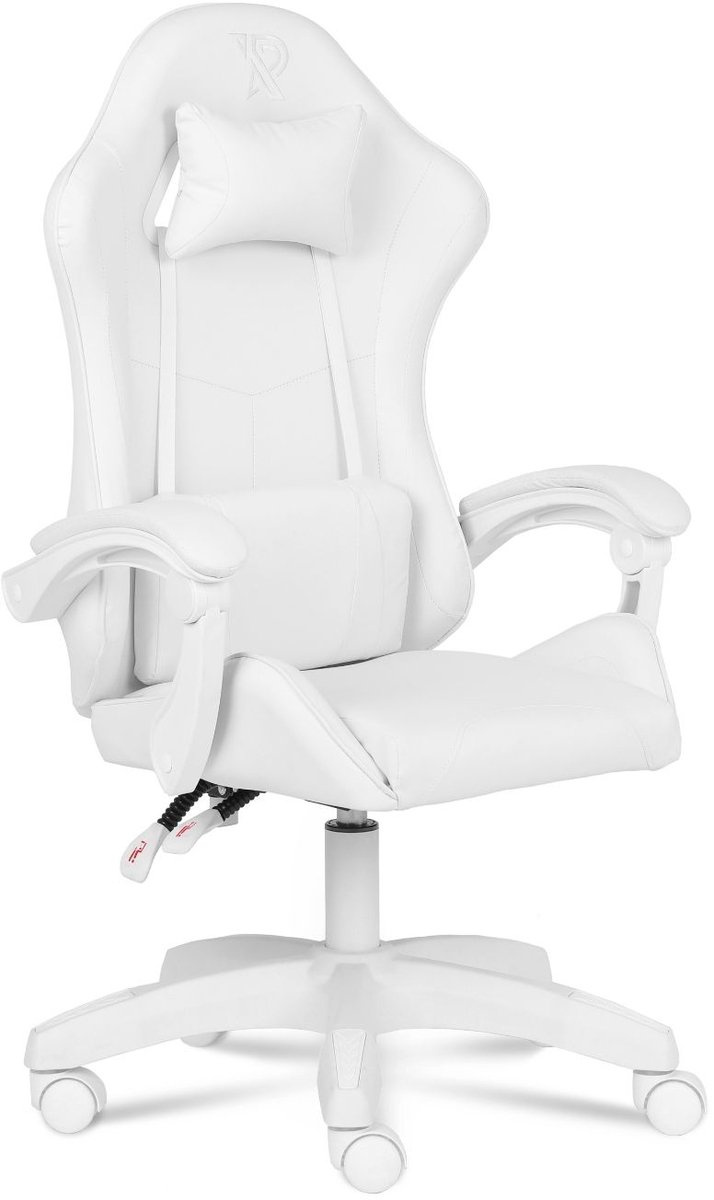 Ranqer Apollo Gamingstoel Wit Verstelbaar Comfort - afbeelding 2