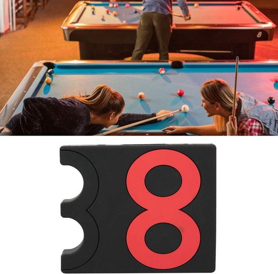 Biljart Keu Houder - Snooker Stok Opbergrek - Keu Bescherming - Universeel 2-Gats Ontwerp — afbeelding 3