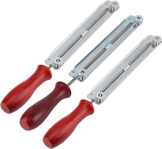Kettingzaagvijlset - Slijp set - Kettingen slijpen - Met houten handvat - 4 4.8 5.5 mm van Merkloos	 — afbeelding 5