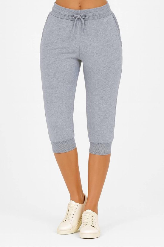 WILLIT Wandelbroek voor dames, korte cargoshorts, sneldrogend, sportbroek, stretch, shorts, trekkingbroek, golf, casual, zomer, outdoor, licht, met zakken, 7, grijsgroen, 34