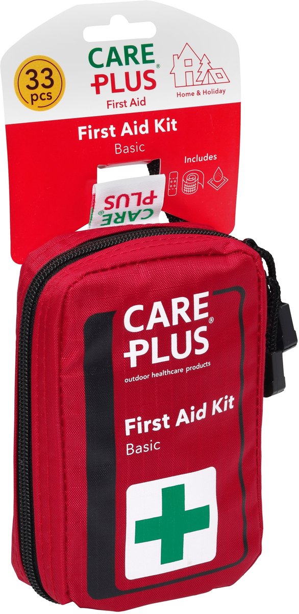 Care Plus - EHBO Kit Basic - Kleine EHBO Set 33-delig - Voor Thuis, Reis & Auto – foto 2