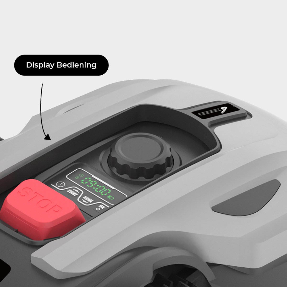 Zoef Teun Robotgrasmaaier tot 300 m² met Afdekkap - afbeelding 3