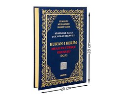 Kuran-i Kerim Meali ve Türkce Okunusu Üclü. Rahle Boy