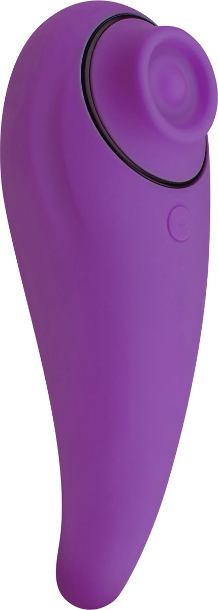 Vibrators voor Vrouwen - Erotiek - Luchtdruk - Tapping Toy - Watervast - Oplaadbaar - Seksspeeltjes - Clitoris Stimulator - Paars- FeelzToys - FemmeGasm Tapp 2