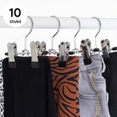 Kleerhangers ruimtebesparend, 60 stuks kleerhangers, haken, aansluiting, connectoren, kledingkast, organizer, dassenhouder, ruimtebesparende verbindingshaken (transparant