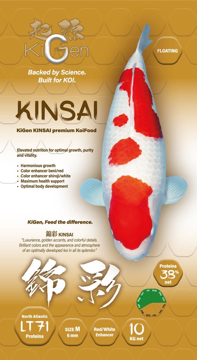 KiGen Koivoer Kinsai Premium sinking 6mm 10 Kg