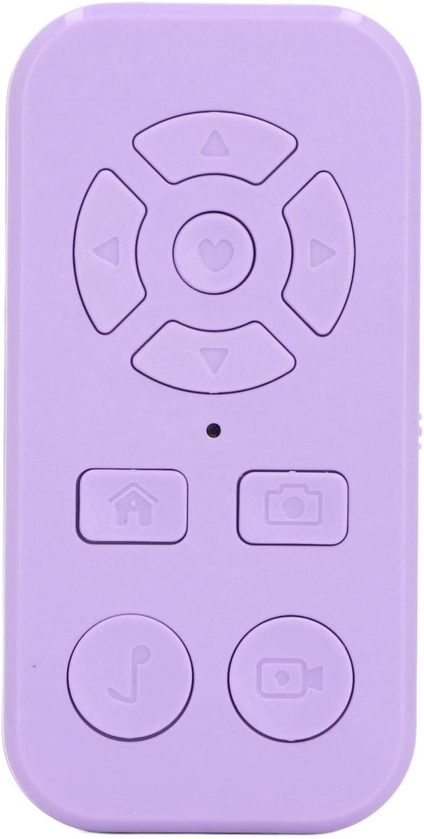 Afstandsbediening Paginadraaier - Video Controller - Smartphone Scrollen - 9 Toetsen - 46 gram - Paars