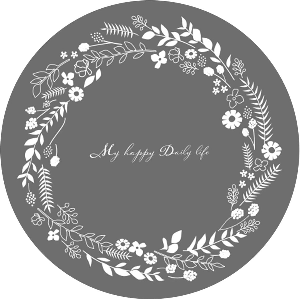 Beschermmat Inductie - Kookplaat Pad - Krasvrije Keuken - Hittebestendig Siliconen - 24 cm Diameter - Zwart