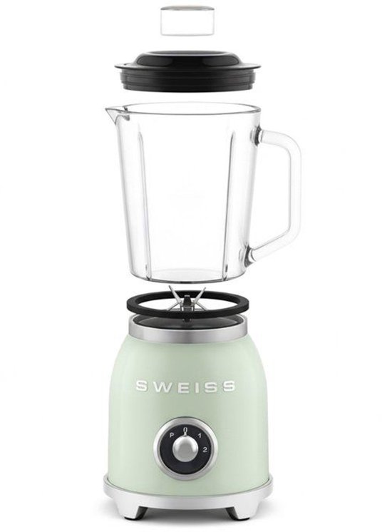 Vintage Blender - SWEISS - MXV7 - 1,5 L - Groen van SWEISS — afbeelding 4