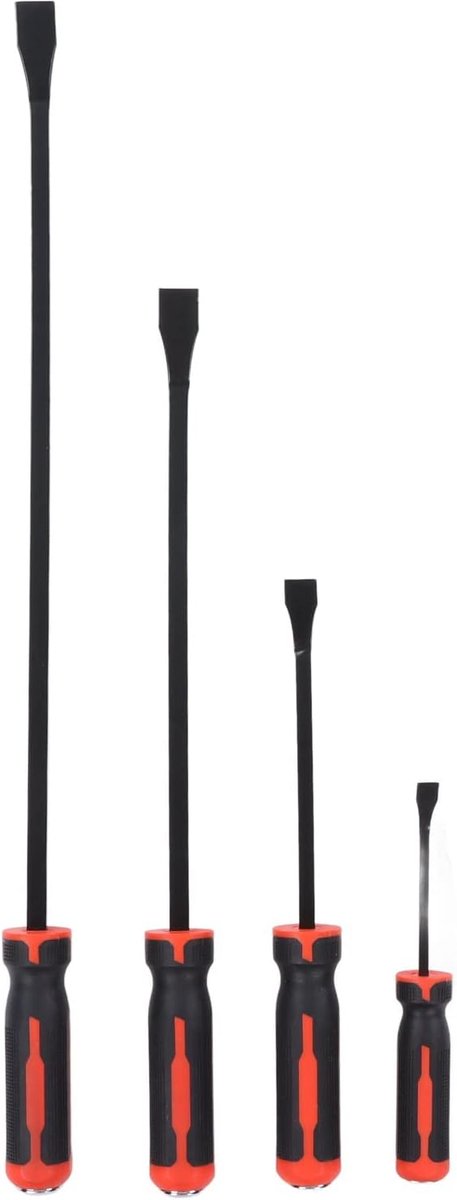 Set koevoeten - Hefgereedschap set - Auto reparatie - Chroom-vanadium staal - 20-60 cm