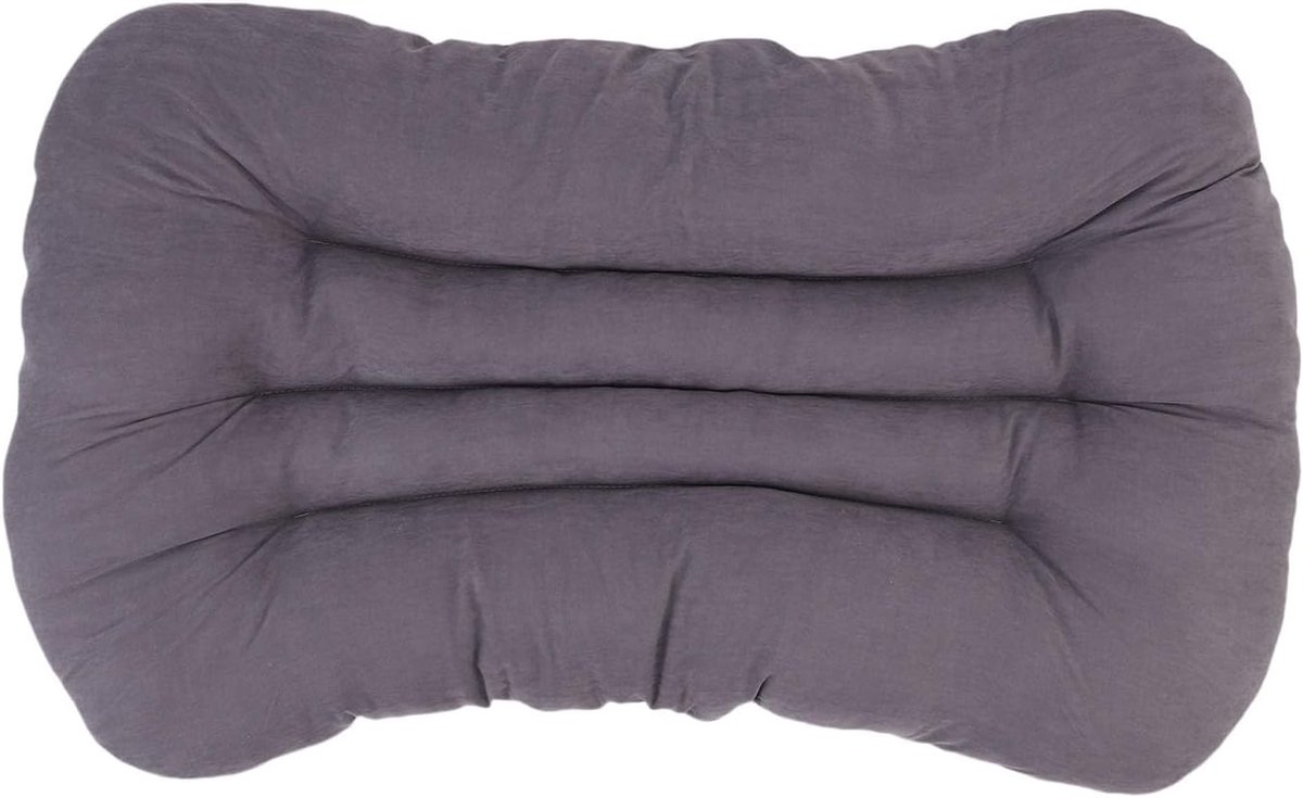 Babynestje - Draagbaar Lounger - Veilig Slapen - Baarmoeder Simulatie - 40 x 29 x 12 cm - Donkergrijs
