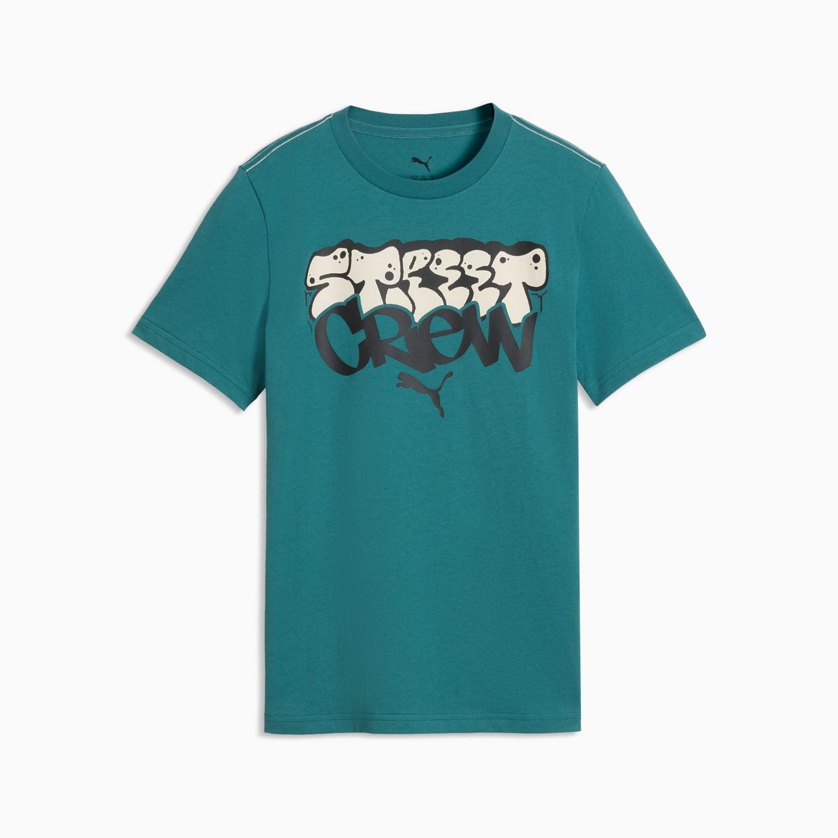 PUMA T-SHIRT MID 90S GRAPHIC 69174341 r 128 Groen