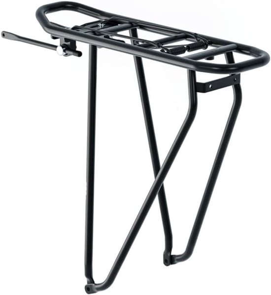 Monzana Fietstrailer – 90 Liter Inhoud – 80 Kg Draagvermogen – 16″ Luchtbanden – Stalen Frame – Met Dissel En Handvat – Reflectoren – Zwart