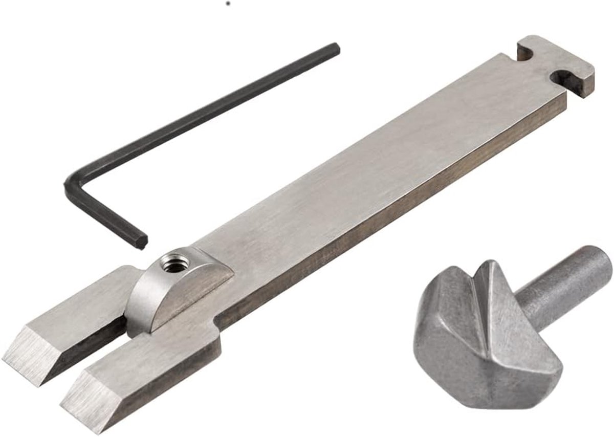Veerijzer - Schaafmes - Precisiewerk - A2 Staal - 5 mm breed