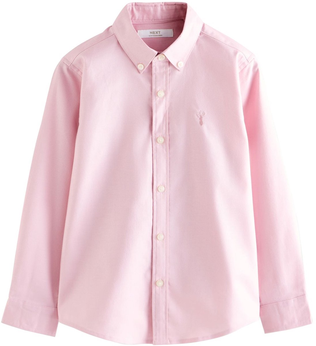Next - Jongens - Single Oxford-overhemd - Roze
