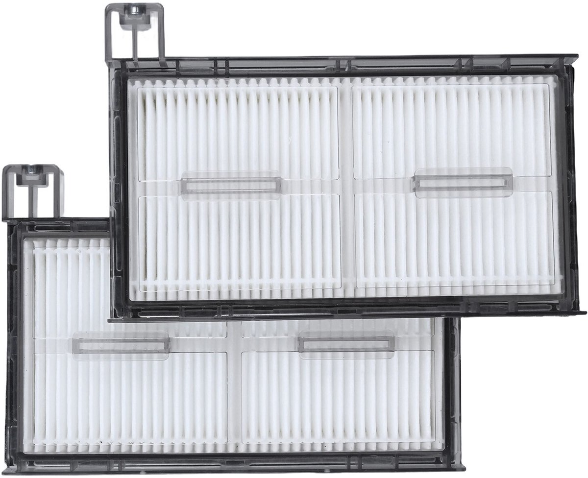 2 Filters - Stofzuigeronderdelen -geschikt voor accessoires van de Eufy robotstofzuiger X8pro