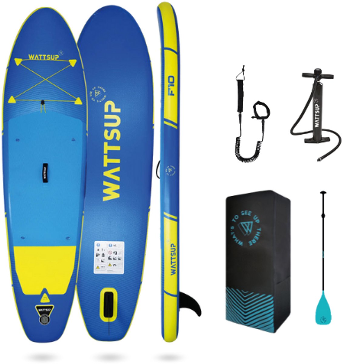 WATTSUP Sup Board F10 Opblaasbaar 305cm