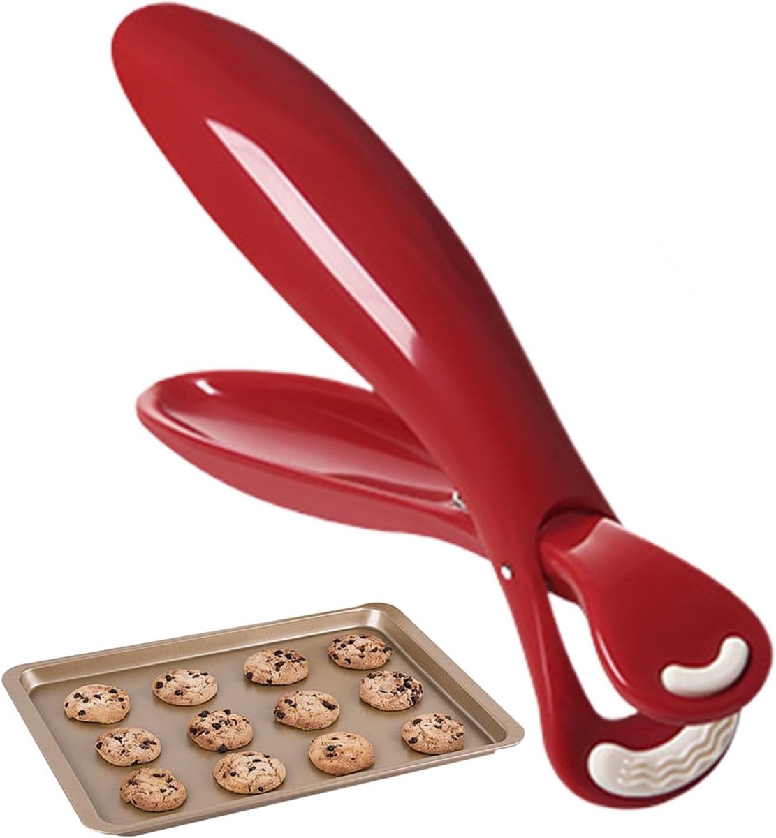 Hittebestendige Grip - Keukentang - Veilig Vastpakken - Antislip Siliconen - 18.9 cm
