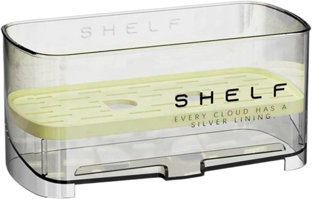 Afvoerrek - Keuken Organizer - Aanrecht Opbergen - Compact Ontwerp - 18x8.5x8.5 cm