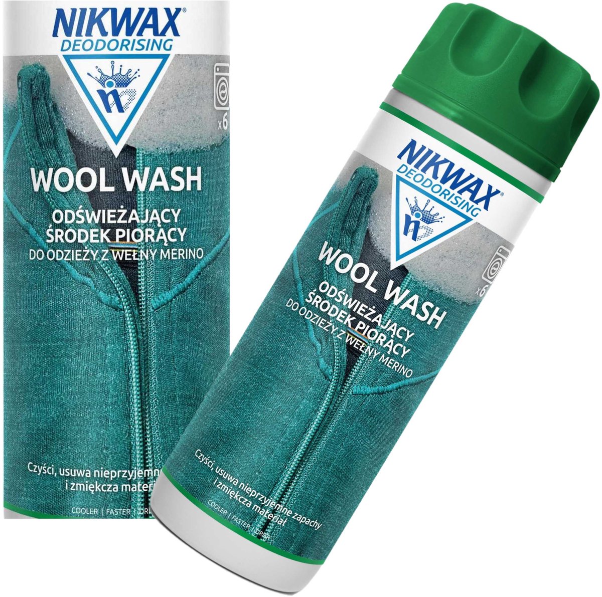 Nikwax Serie - Merino Wasmiddel - 300 ml - Voor Weerbestendige Kleding