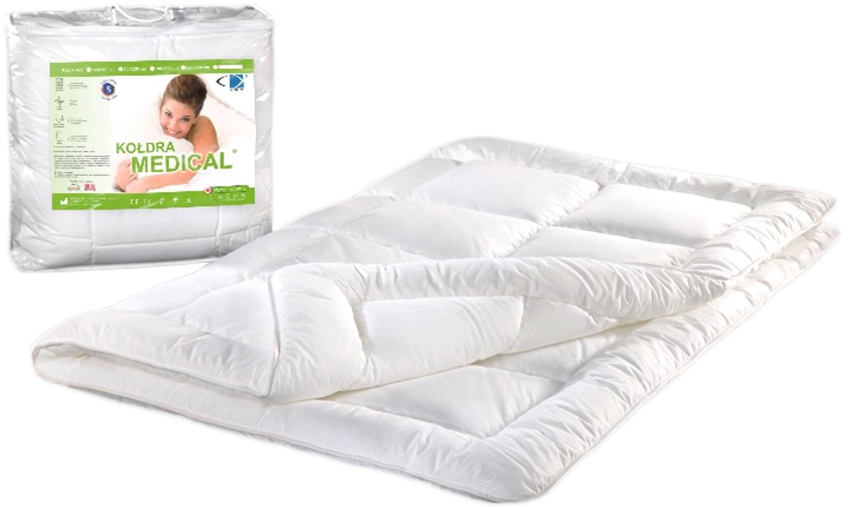 AMW Medical - Dekbedset - Anti-Allergisch - 160x200 cm - Wit