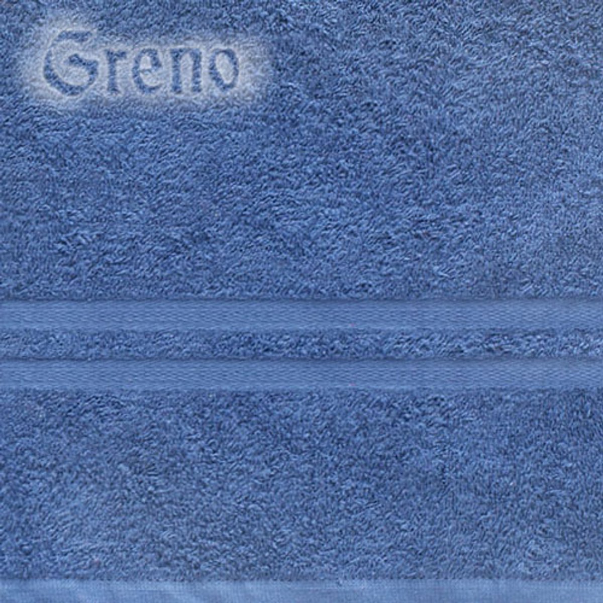 Greno Junak Serie - Handdoek - Blauw - 50x100cm