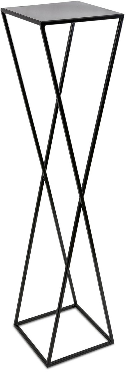 HowHomely - Moderne Loft Stijl - Staal - Zwart - 100cm