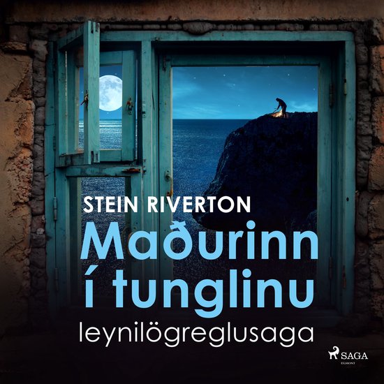 Maðurinn í tunglinu: leynilögreglusaga - cover
