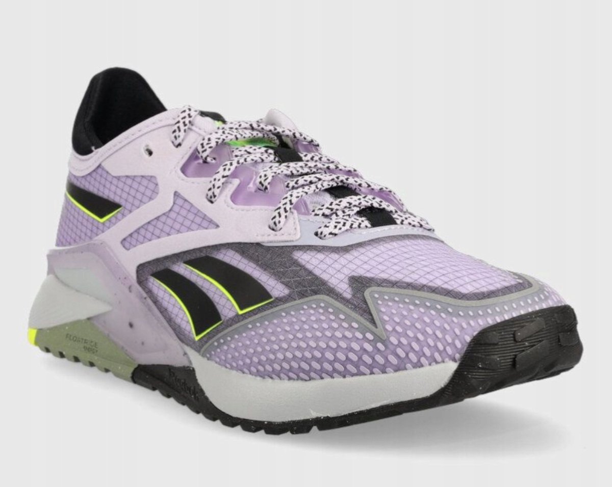 Reebok Nano X2 Dames Sportschoenen Violette Textiel en Synthetisch Paars