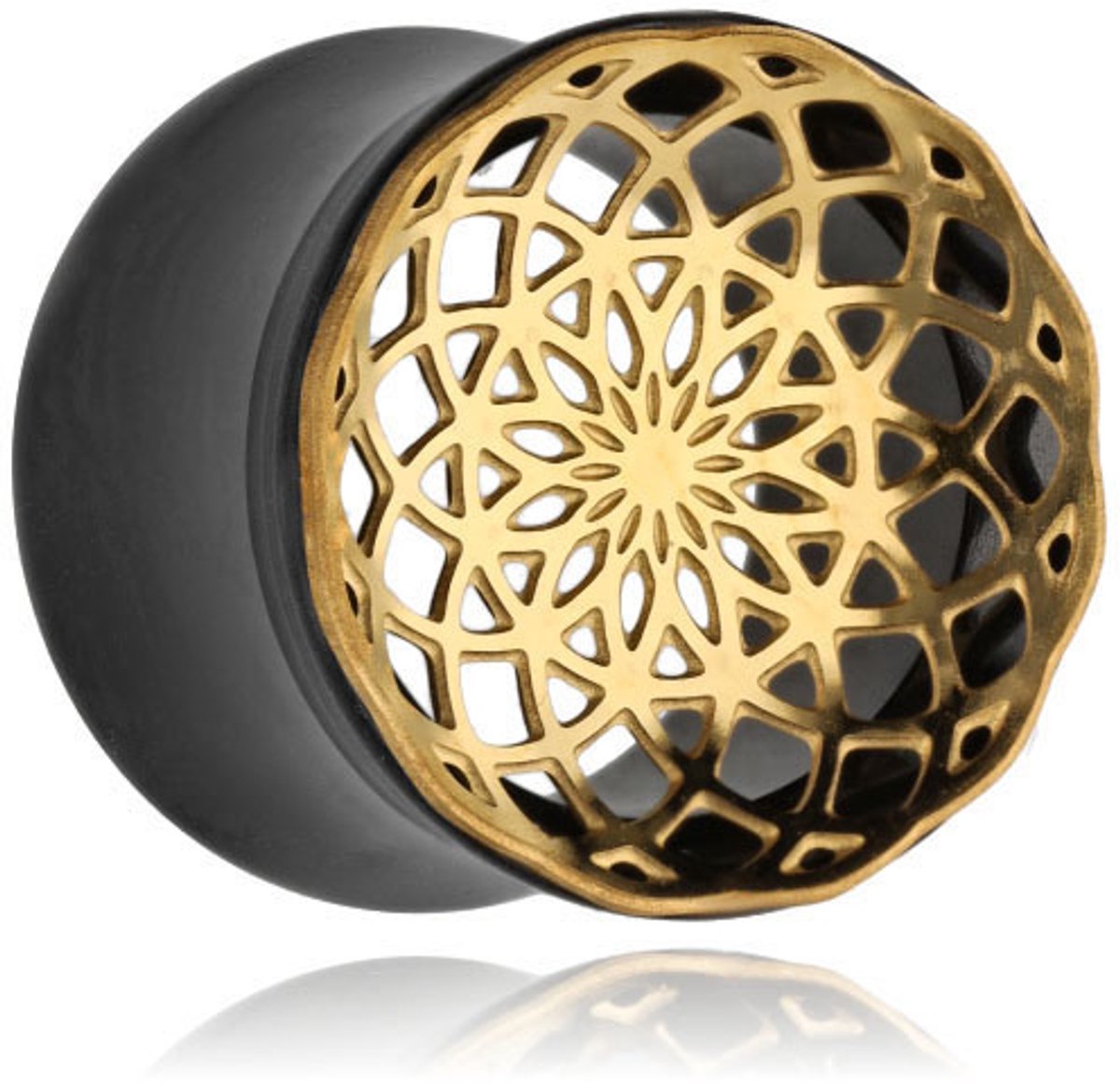 Crazy Needles - Gouden Mandala Tunnel - Zwart - 16 mm