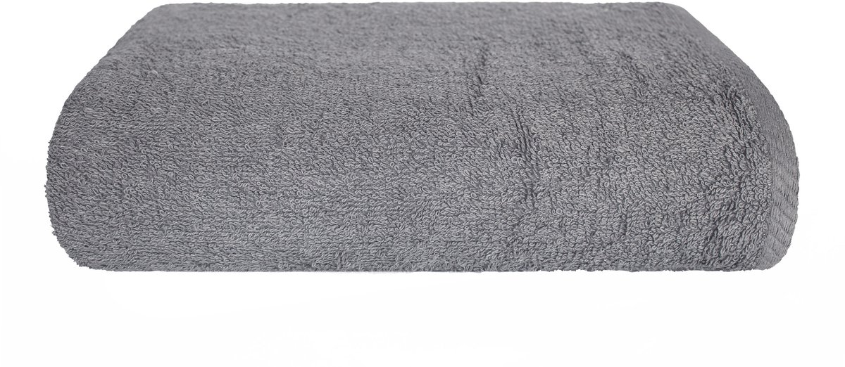 Faro Irbis Serie - Handdoekenset - 70x140 cm - Grijs - 500 g/m2
