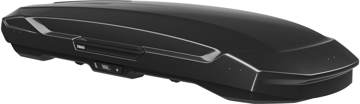 Thule Motion 3 XXL LOW Black Glossy - Dakkoffer - 2 zijden te openen - 75kg laadvermogen – 590 L inhoud