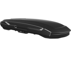 Thule Motion 3 XXL LOW Black Glossy - Dakkoffer - 2 zijden te openen - 75kg laadvermogen – 590 L inhoud