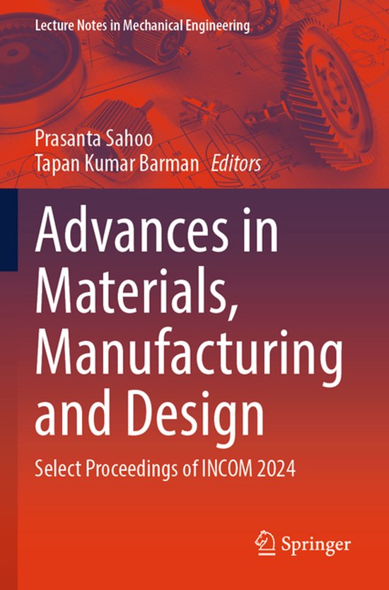 Lecture Notes in Mechanical Engineering- Advances in Materia ... - cover