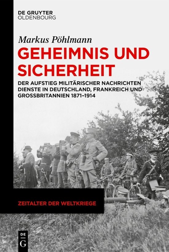 Zeitalter Der Weltkriege- Geheimnis Und Sicherheit - cover
