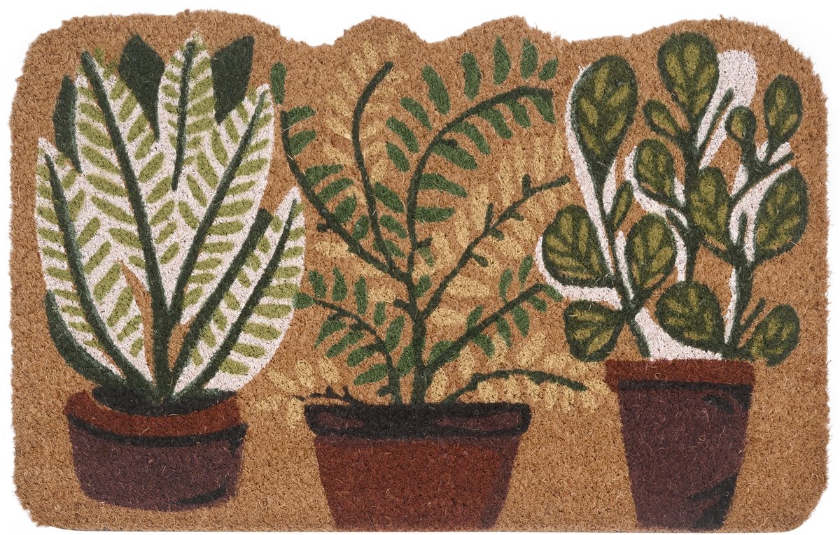 BELIANI ANAMUDI - Deurmat - Natuurlijk- 40 x 60 cm - Kokos