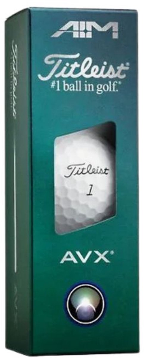 Titleist AVX AIM Golfballen Wit 2026 van Merkloos — afbeelding 4