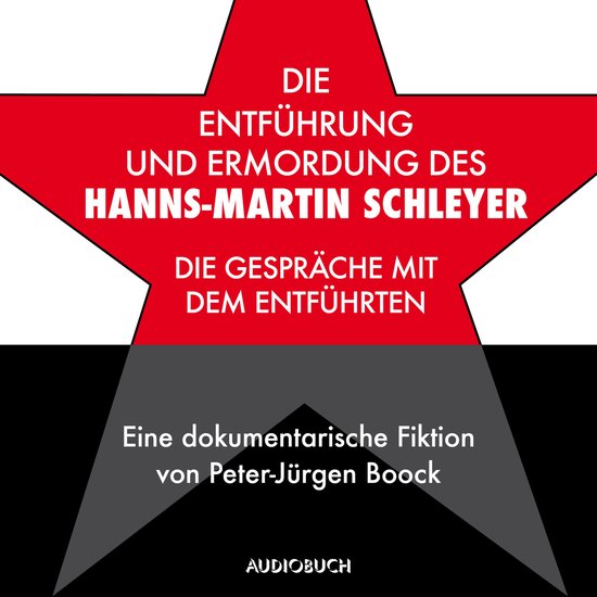 Boekcover met rode ster en tekst "Die Entführung und Ermordung des Hanns-Martin Schleyer"