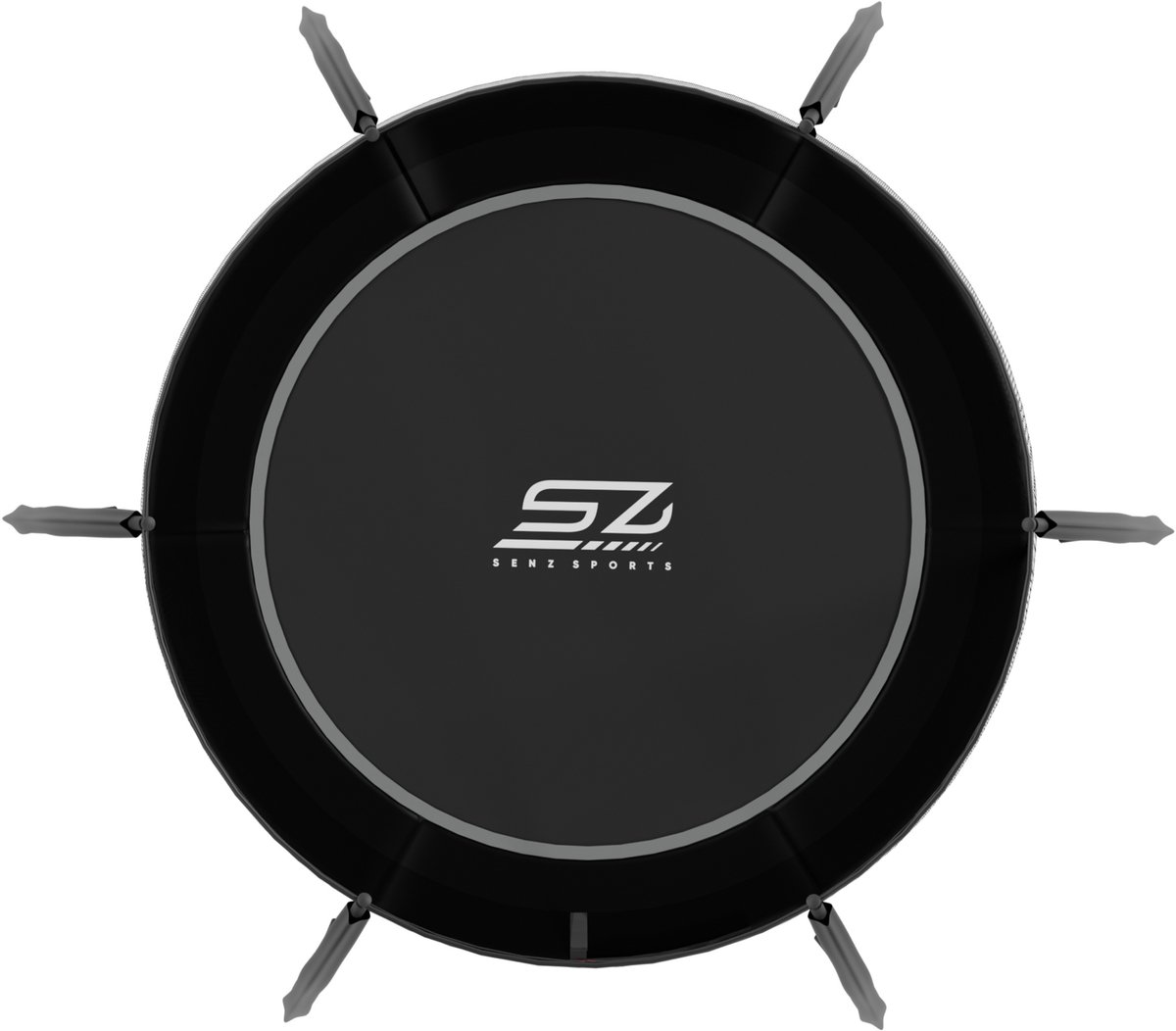 Senz Sports - J4000 Plus - Trampoline - 244 cm - Rond - Met Springveren — afbeelding 3