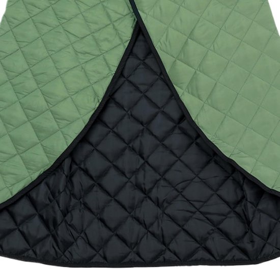 Rolstoeldeken Kinderen - Draagbare Voetenzak - Outdoor Activiteiten - Waterdicht Winddicht - 82cm Lengte - Legergroen — afbeelding 5